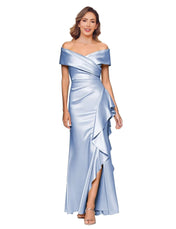 Women's Off-Shoulder Evening Gown — Elegant Formal Dress