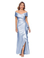 Women's Off-Shoulder Evening Gown — Elegant Formal Dress