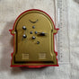 Vintage Mechanical Alarm Clock — Nostalgic Horseshoe Design
