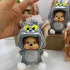 Monchhichi Cartoon Doll Keychain Car Key Cute Style Bag Accessory thumbnail 1