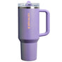Stainless Steel Cup with Foldable Straw Cover