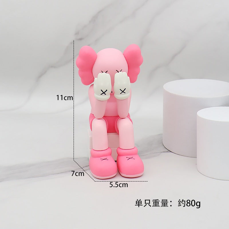 Cartoon Figure Car Ornament — Dashboard Decoration Toy