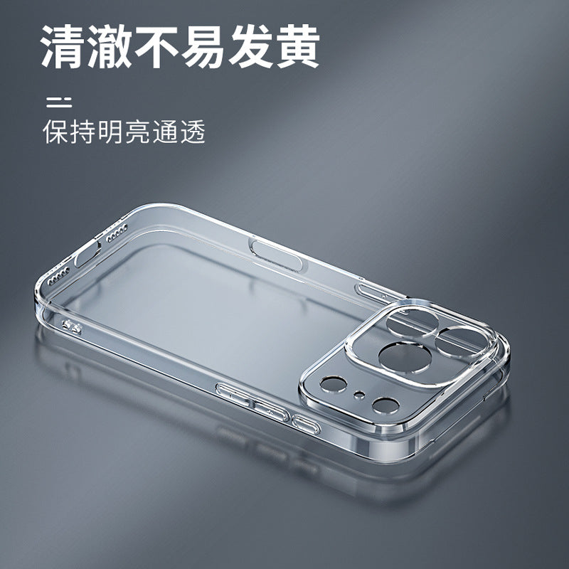 Suitable For Apple 17 Mobile Phone Case Iphone17Promax Transparent Pro Max Silicone 17Air New Protective Case