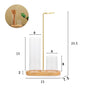 Glass Backflow Incense Burner — Desktop Ornament