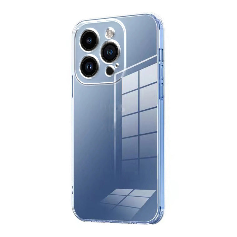 For Apple 15 Mobile Phone Case IPhone14plus Transparent 13promax Silicone 12mini Protection 16 Sets Xr