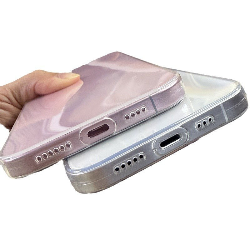 Transparent 1.5mm Mobile Phone Case Suitable For Apple 17Promax Anti-Fall IPhone 17Pro Soft Shell Air Protective Cover
