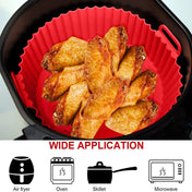 New Air Fryer Silicone Mat Multifunctional Lined Fryer Baking Pan Air Fryer Silicone Pot