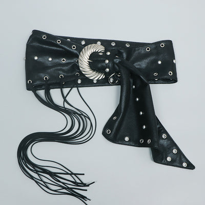 Faux leather decorative belt Personalized Design Millennium Spice Girls Hierarchical Waist Accessories