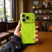 Suitable For IPhone 17 Pro Max Phone Case With Lychee Pattern, Magnetic Suction, Skin-Like Feel, Anti-Drop, Full Coverage, Protective Cover For IPhone 16/15
