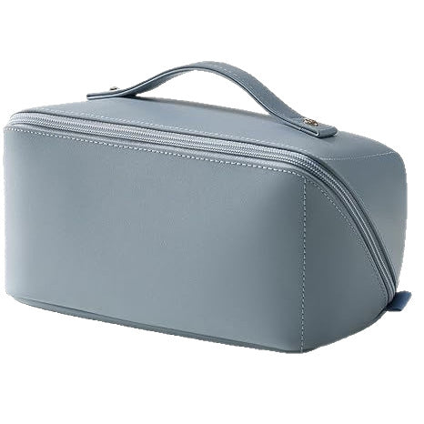 Travel Cosmetic Bag,Ladies Large Capacity Makeup Bag,Waterproof Portable Pouch Flat Cosmetic Bag