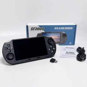 New SF3000 Nostalgic Game Console 4.5inches High-definition Large Screen Handheld GBA Dual Joystick Handheld Game Console