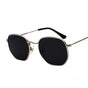 Asymmetrical Metal Sunglasses — Harajuku Style Shades