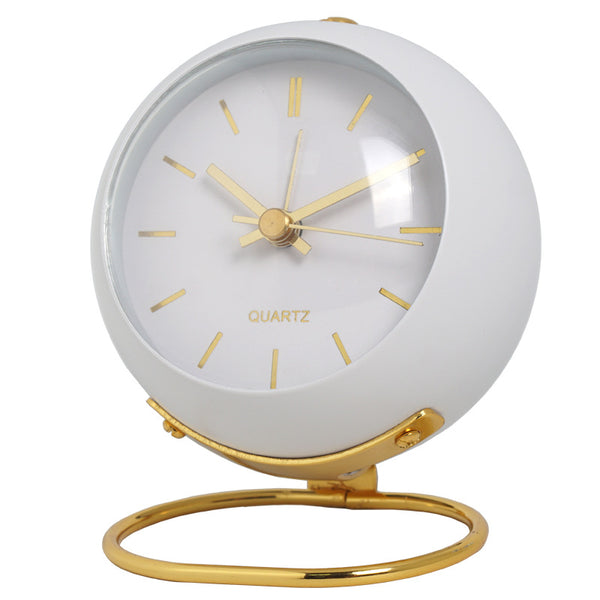 Simple Kids' Desk Clock — Silent Luminous Hands Clock