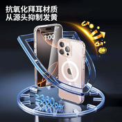 Suitable For IPhone 17 Phone Case With Camera Button, Full Coverage 18Promax Transparent Magnetic Phone Case That Won'T Turn Yellow