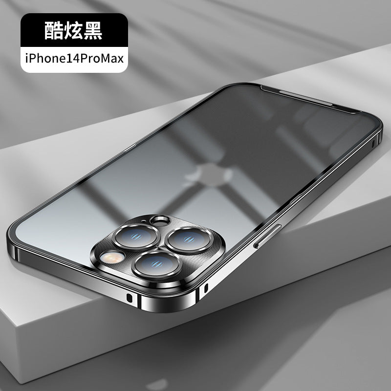 IPhone 14Plus Lens Protection IPhone 14ProMax Metal Mobile Phone Case