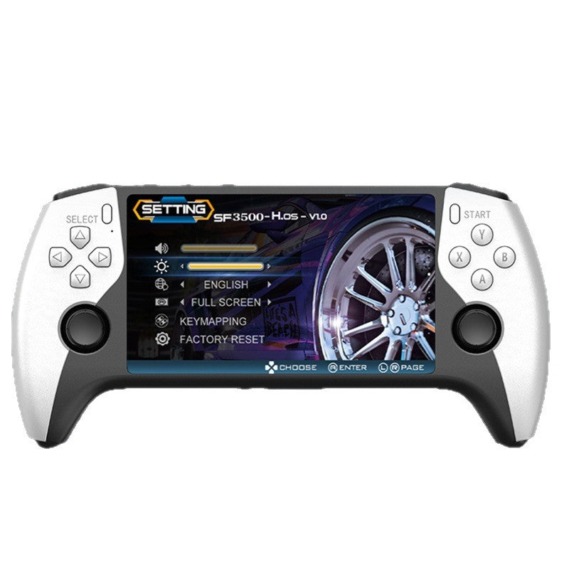 Two-Player Handheld Arcade Console — 4.5in HD Retro Gaming