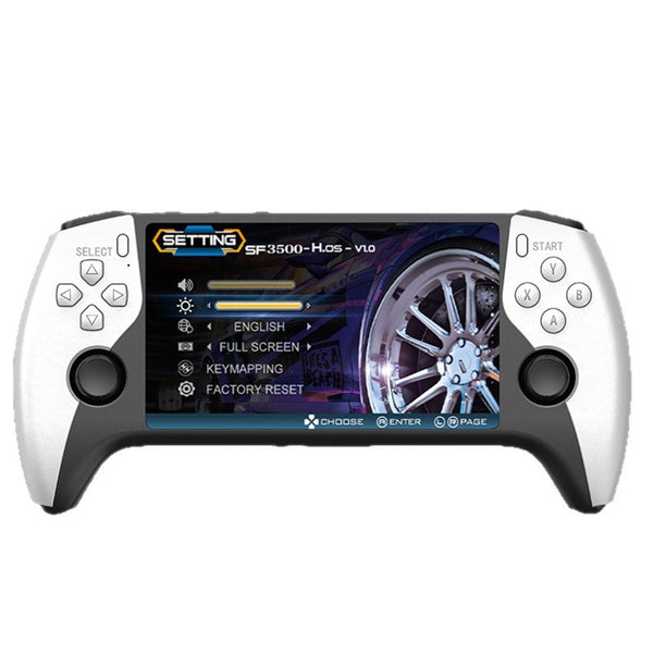 Two-Player Handheld Arcade Console — 4.5in HD Retro Gaming