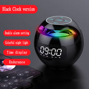 Ball-Shaped Alarm Clock Speaker — Mini Bluetooth Subwoofer