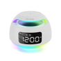 LED Symphony Alarm Clock — Rechargeable FM Radio Night Light