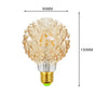 Pineapple-Shaped LED Filament Bulb — Retro Decorative Light