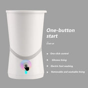 Dog Electric Foot Scrubber Dog Paw Cat Cleaner Wipe-free Automatic Foot Scrubber Electric Pet Foot Scrubber